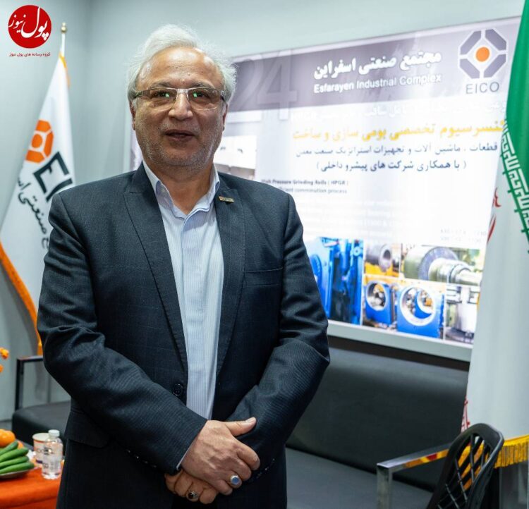 مجتمع صنعتی اسفراین با تولید قطعات با تکنولوژی بسیار بالا نیاز جهانی را تامین می‌کند(+فیلم)